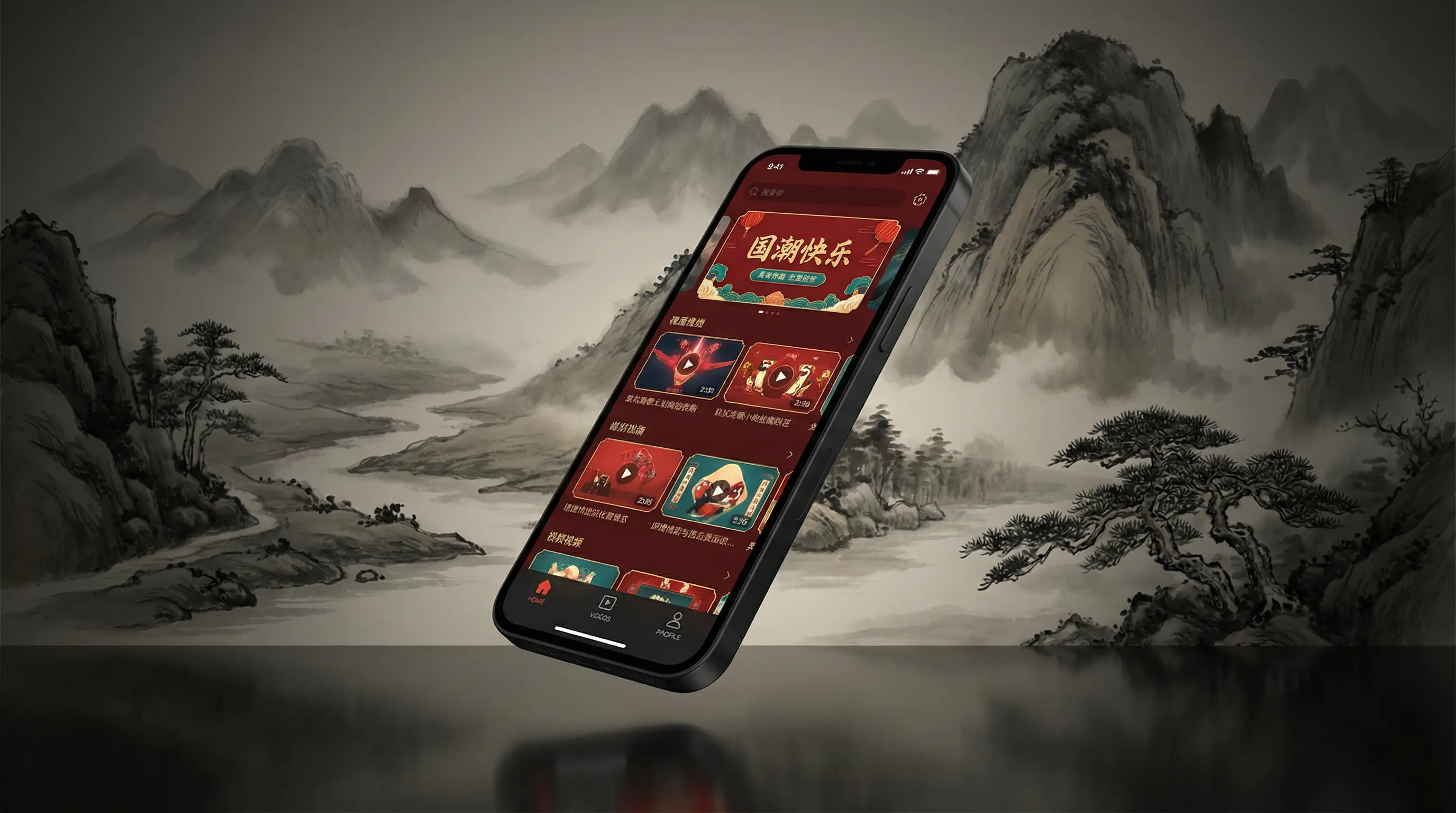97窝窝影视 移动端APP界面展示